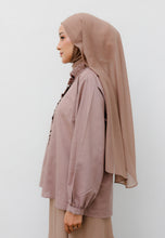 Load image into Gallery viewer, Neeya Ruffles Top (Dusty Brown)