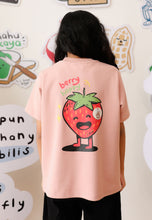 Load image into Gallery viewer, Kids T-Shirt STRAWBERRY (Dusty Pink)