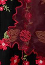 Load image into Gallery viewer, Seri Organza Veil (Maroon)