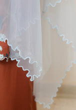Load image into Gallery viewer, Seri Organza Veil (Light Blue)