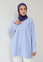 Load image into Gallery viewer, Emma Stripe Top (Blue)