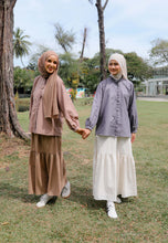 Load image into Gallery viewer, Neeya Ruffles Top (Grey)