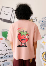 Load image into Gallery viewer, Men T-Shirt STRAWBERRY (Dusty Pink)