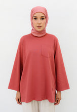 Load image into Gallery viewer, Zen Boxy T-Shirt (Brick Redwood)