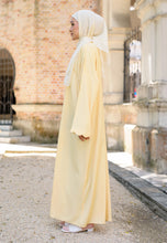 Load image into Gallery viewer, Balqis Scallop Kaftan (Dusty Yellow)