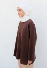 Load image into Gallery viewer, Zen Boxy T-Shirt (Dark Chocolate)