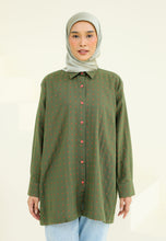 Load image into Gallery viewer, Humraa Polka Top (Olive Green)