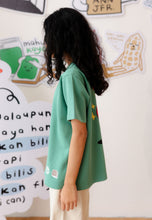 Load image into Gallery viewer, Kids T-Shirt STRAWBERRY (Dusty Green)