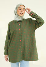 Load image into Gallery viewer, Humraa Polka Top (Olive Green)