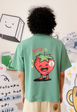 Load image into Gallery viewer, Men T-Shirt STRAWBERRY (Dusty Green)