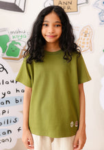Load image into Gallery viewer, Kids T-Shirt KIWI (Army Green)