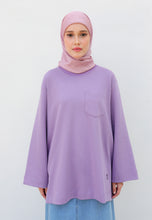 Load image into Gallery viewer, Zen Boxy T-Shirt (Soft Purple)