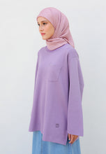 Load image into Gallery viewer, Zen Boxy T-Shirt (Soft Purple)