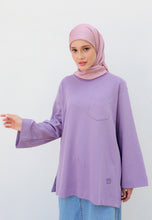 Load image into Gallery viewer, Zen Boxy T-Shirt (Soft Purple)