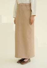 Load image into Gallery viewer, Izzy Twill Skirt (Brown)