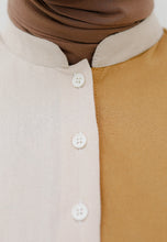 Load image into Gallery viewer, Zeera Patches Top (Mustard Green)