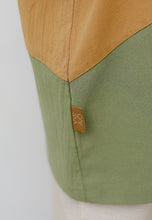 Load image into Gallery viewer, Zeera Patches Top (Mustard Green)