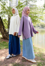 Load image into Gallery viewer, Zen Boxy T-Shirt (Soft Purple)