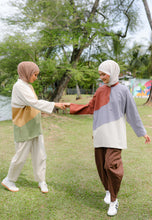 Load image into Gallery viewer, Zeera Patches Top (Mustard Green)