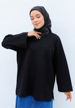 Load image into Gallery viewer, Zen Boxy T-Shirt (Black)