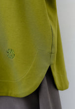 Load image into Gallery viewer, Zoe Curved T-Shirt (Olive Green)
