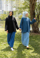 Load image into Gallery viewer, Zen Boxy T-Shirt (Steel Blue)