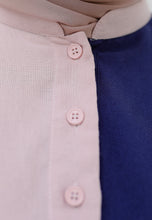Load image into Gallery viewer, Zeera Patches Top (Blue Pink)