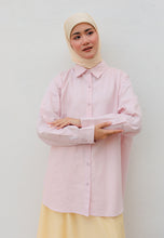 Load image into Gallery viewer, Erum Linen Top (Baby Pink)