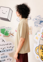Load image into Gallery viewer, Men T-Shirt IKAN (Light Brown)