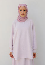 Load image into Gallery viewer, Zoe Curved T-Shirt (Melange Pink)