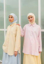 Load image into Gallery viewer, Erum Linen Top (Baby Pink)