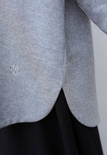 Load image into Gallery viewer, Zoe Curved T-Shirt (Melange Grey)
