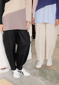 Malia Barrel Pants (Black)