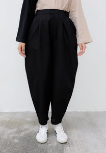 Malia Barrel Pants (Black)
