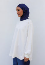 Load image into Gallery viewer, Zoe Curved T-Shirt (Off White)