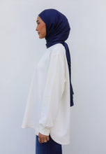Load image into Gallery viewer, Zoe Curved T-Shirt (Off White)