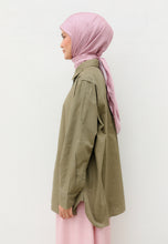 Load image into Gallery viewer, Erum Linen Top (Sage Green)