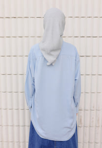 Maher Plain Top (Baby Blue)