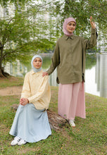 Load image into Gallery viewer, Erum Linen Top (Sage Green)