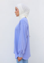 Load image into Gallery viewer, Zoe Curved T-Shirt (Lavender Blue)
