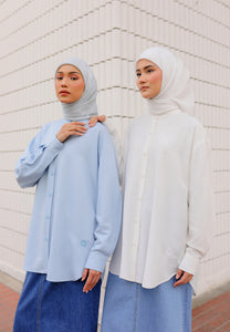 Maher Plain Top (Baby Blue)