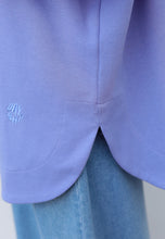 Load image into Gallery viewer, Zoe Curved T-Shirt (Lavender Blue)