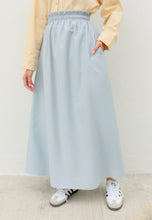 Load image into Gallery viewer, Armel Cotton Skirt (Pastel Blue)