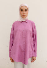 Load image into Gallery viewer, Leena Curved Top (Dusty Purple)