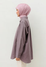 Load image into Gallery viewer, Erum Linen Top (Dusty Purple)