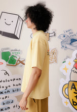 Load image into Gallery viewer, Men T-Shirt SHRIMP (Lemon Yellow)