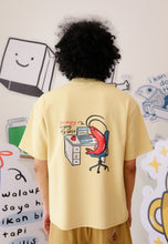 Load image into Gallery viewer, Men T-Shirt SHRIMP (Lemon Yellow)