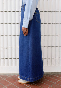 Naaz Skirt Jeans (Blue)