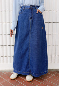 Naaz Skirt Jeans (Blue)