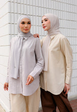 Load image into Gallery viewer, Erum Linen Top (Linen Cream)